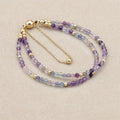 Fluorite Beaded Bracelet
