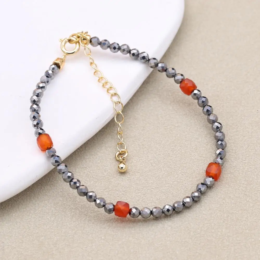 Olivine Beaded Bracelet