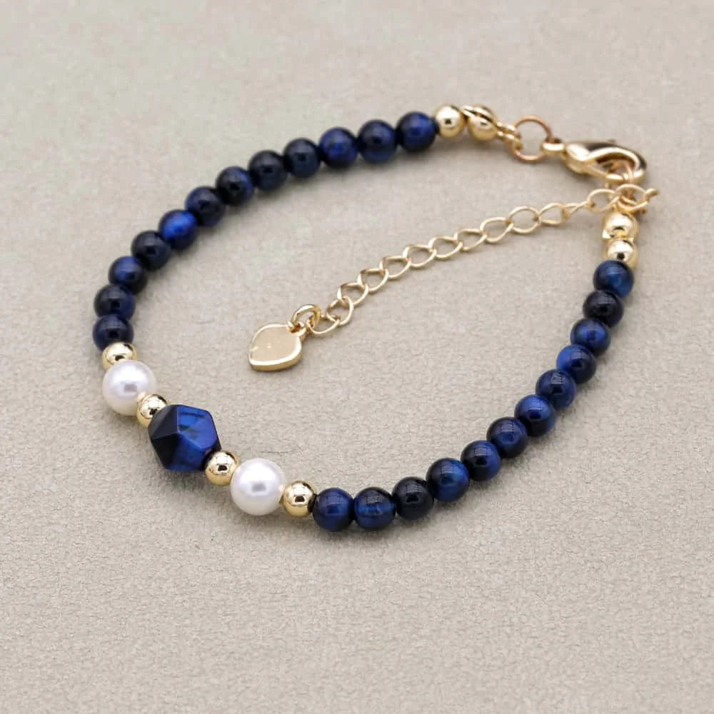 Shell Pearl & Imperial Stone Bracelet